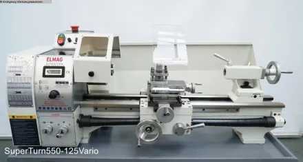 Elmag SUPERTURN 550 / 125 Vario Leit- und Zugspindeldrehmaschine – RESALE