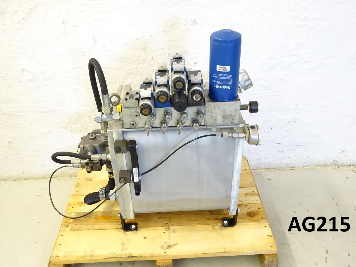 Mannesmann Rexroth Kompaktaggregat UPE5-1X, 85 bar, 15 l/min, 3,0 kW