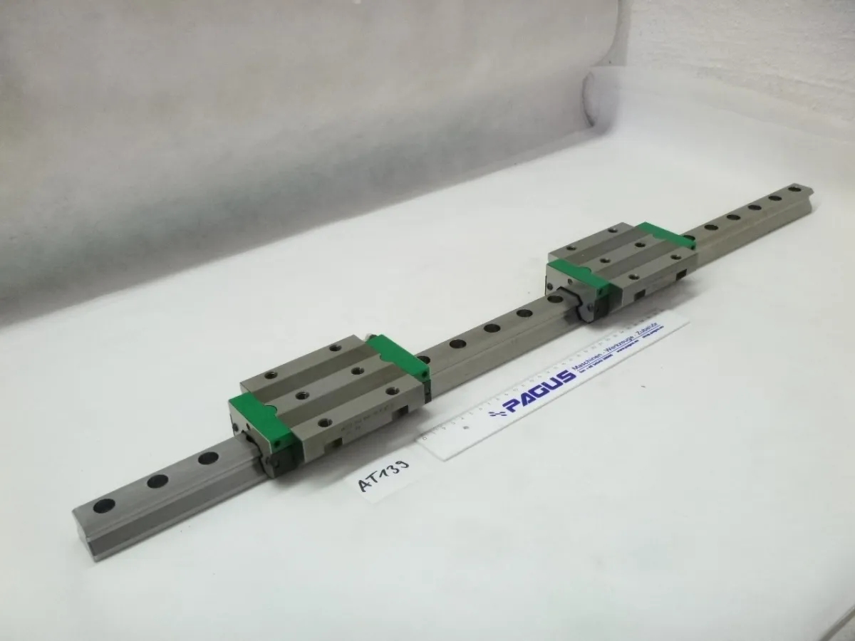 Ina Wälzlager Linearführungswagen, 2Stück, mit Schiene 880 mm