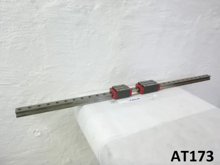 LinearfÃ¼hrungswagen, 2 StÃ¼ck mit Schiene 1625 mm – RESALE