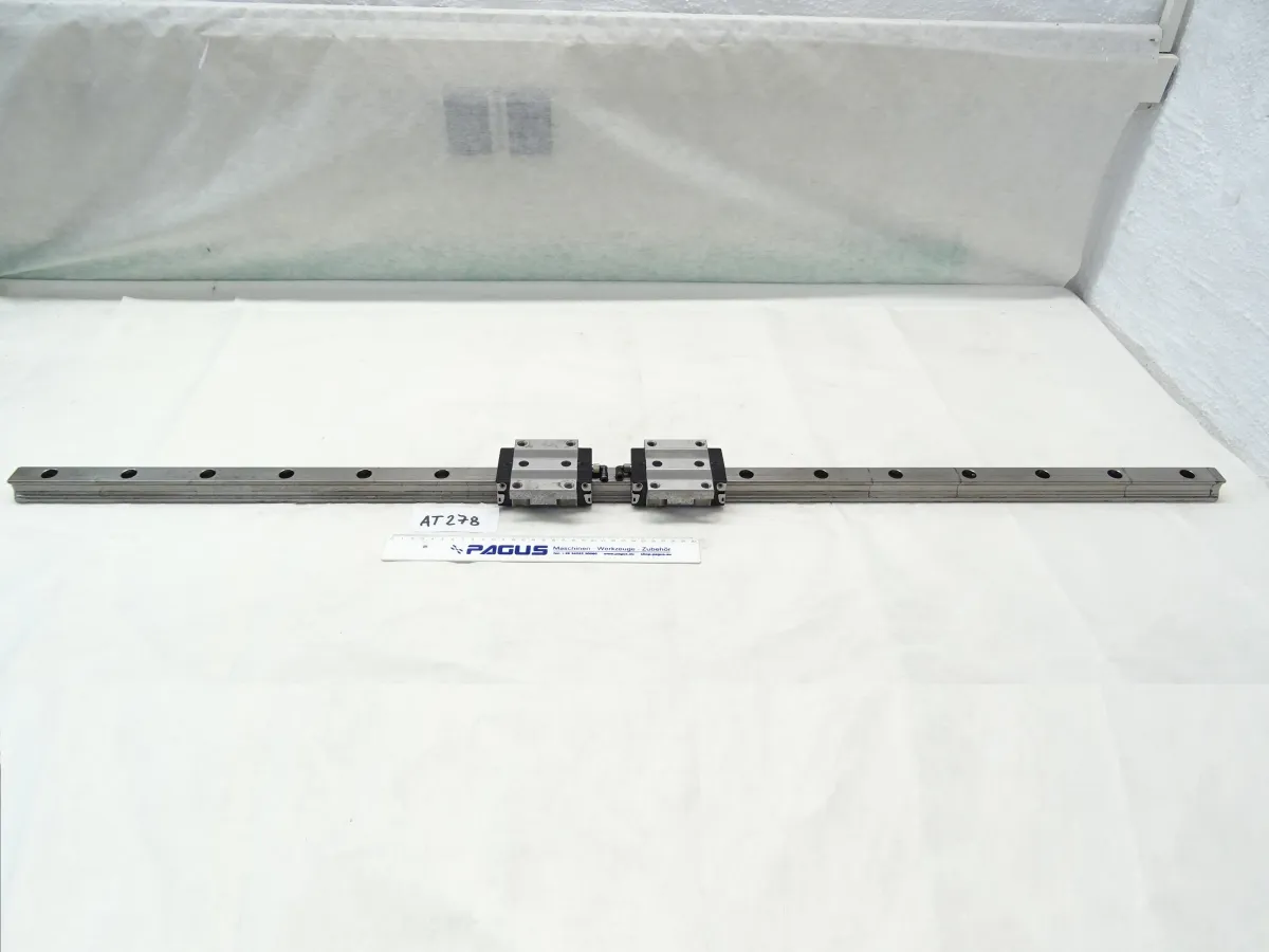 Linearführungswagen 2x R165172320 mit Schiene 127