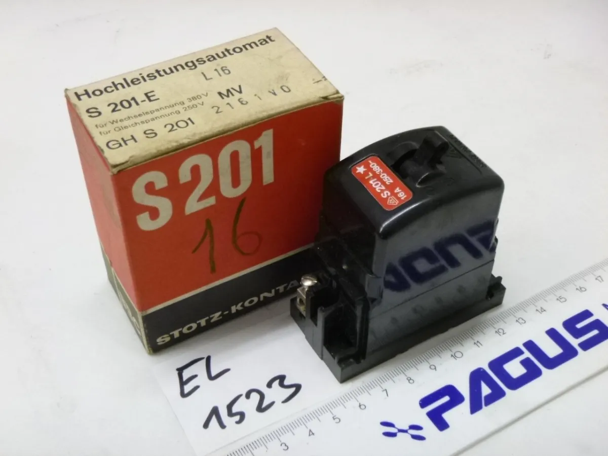 Hochleistungsautomat S 201-E, 16,0 A