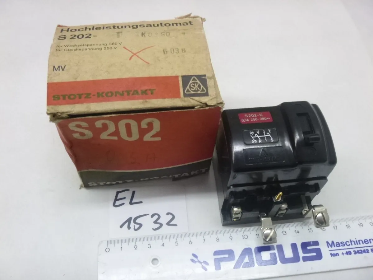 Hochleistungsautomat S 202-T, 0,3 A