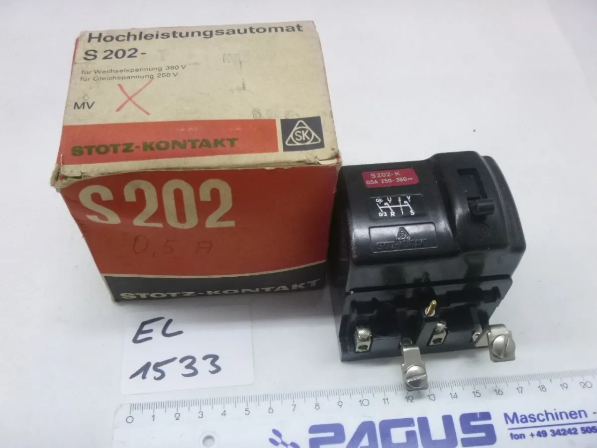 Hochleistungsautomat S 202-T, 0,5 A