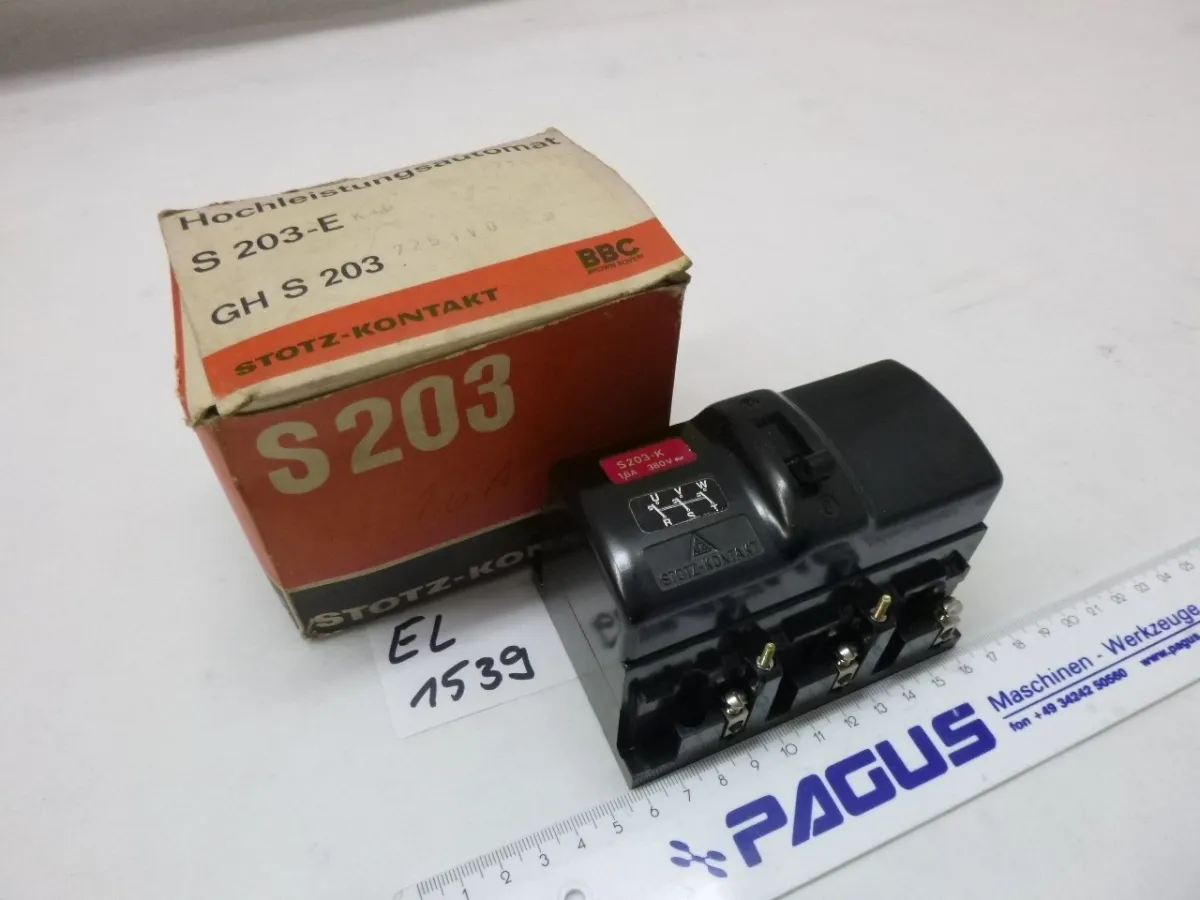 Hochleistungsautomat S 203-E, 1,6 A