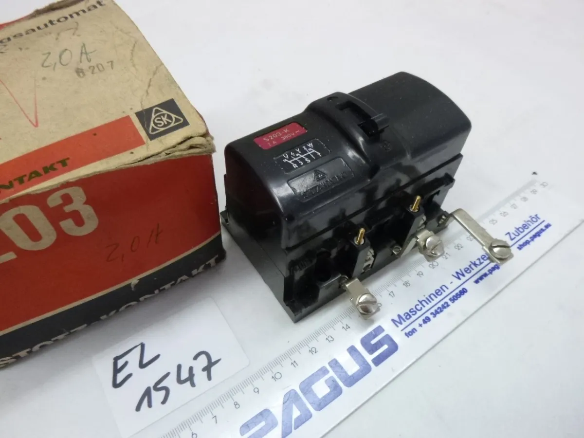 Hochleistungsautomat S 203-T, 2,0 A