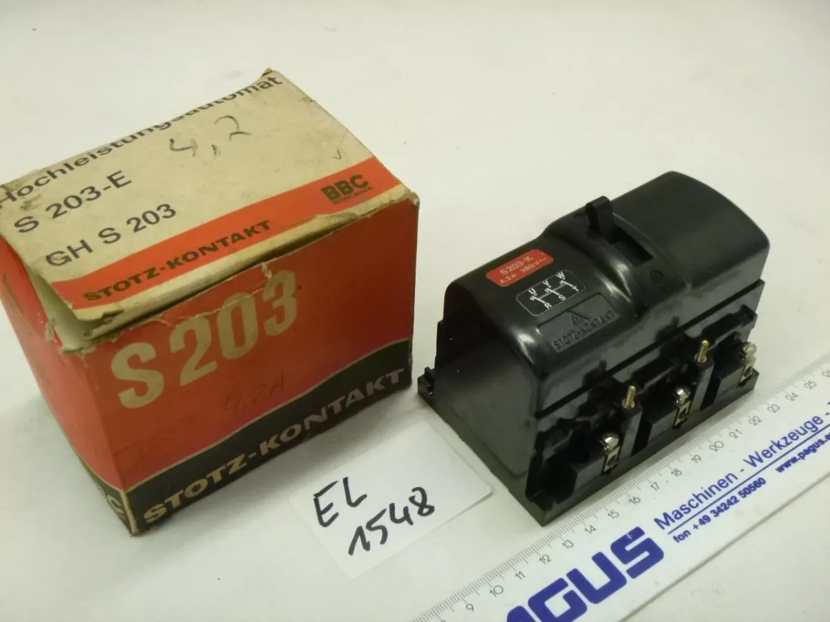 Hochleistungsautomat S 203-E, 4,2 A