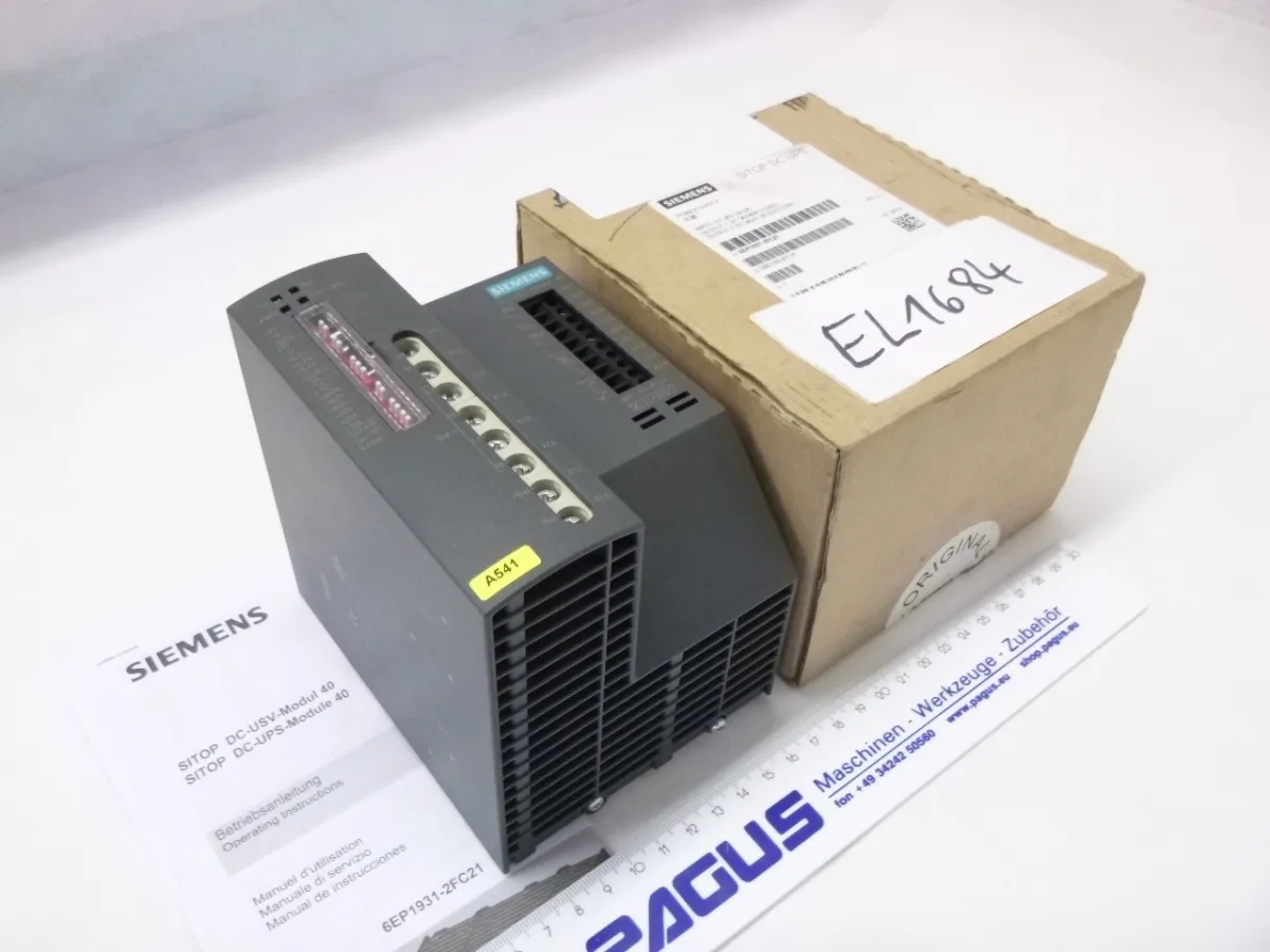Siemens Netzteil DC-USV-Modul 40