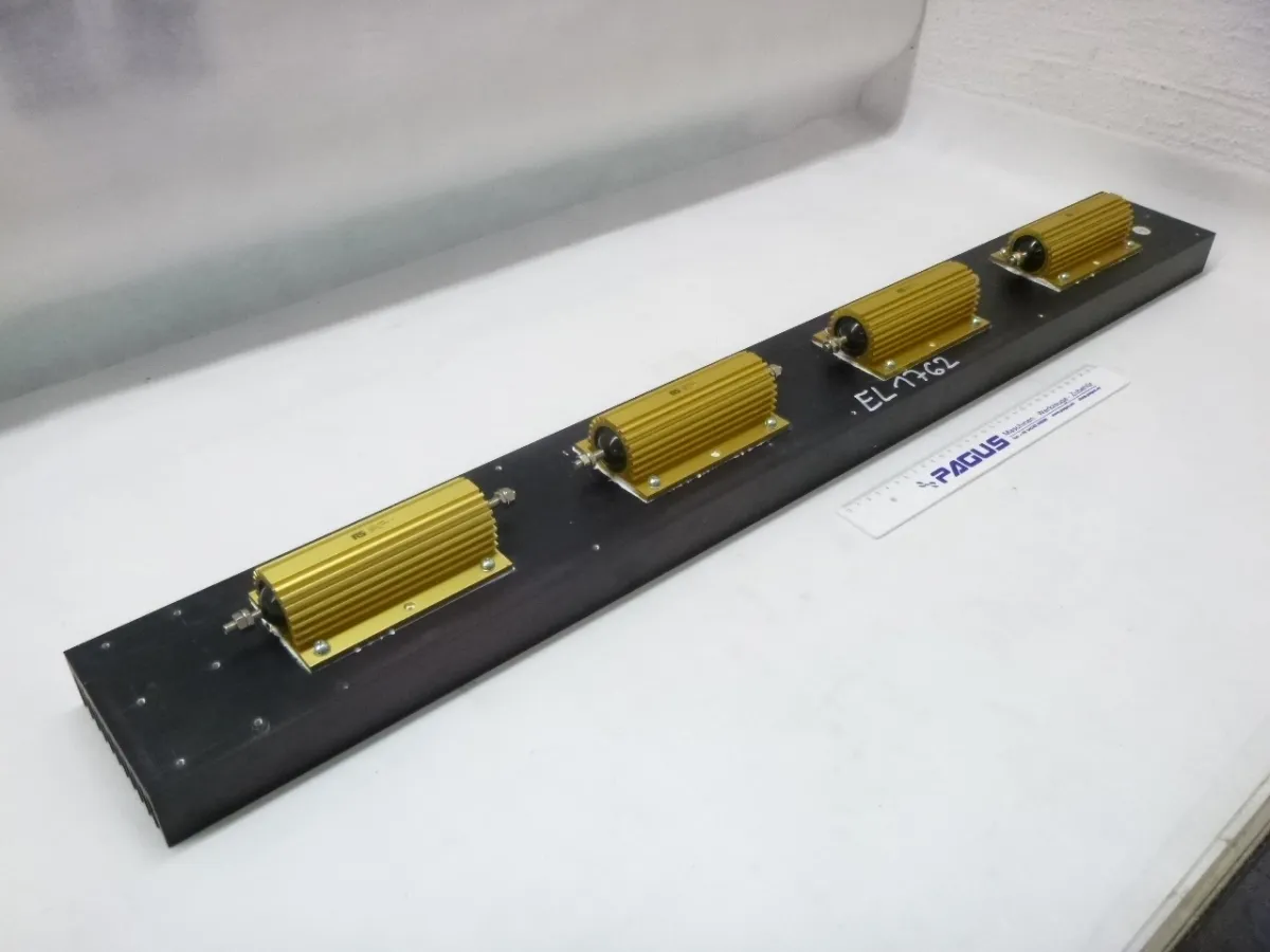 Draht-Lastwiderstand 4x 6,8 Ohm mit Kühlkörper