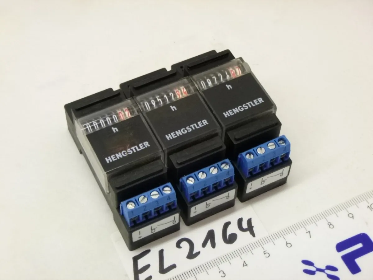 mini Zeitzähler Typ 633, 3 Stück