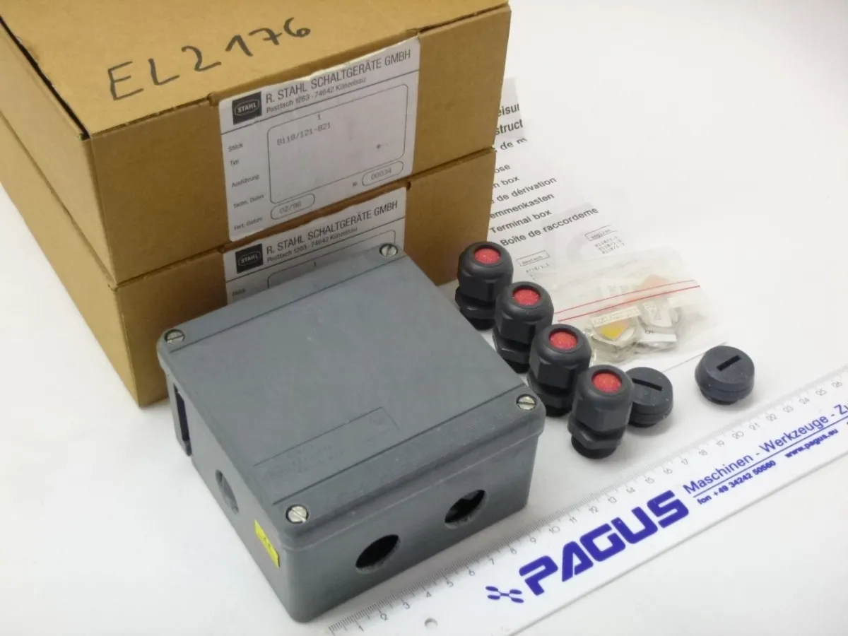 Stahl CEE Abzweigdose 8118/12, 2 StÃ¼ck