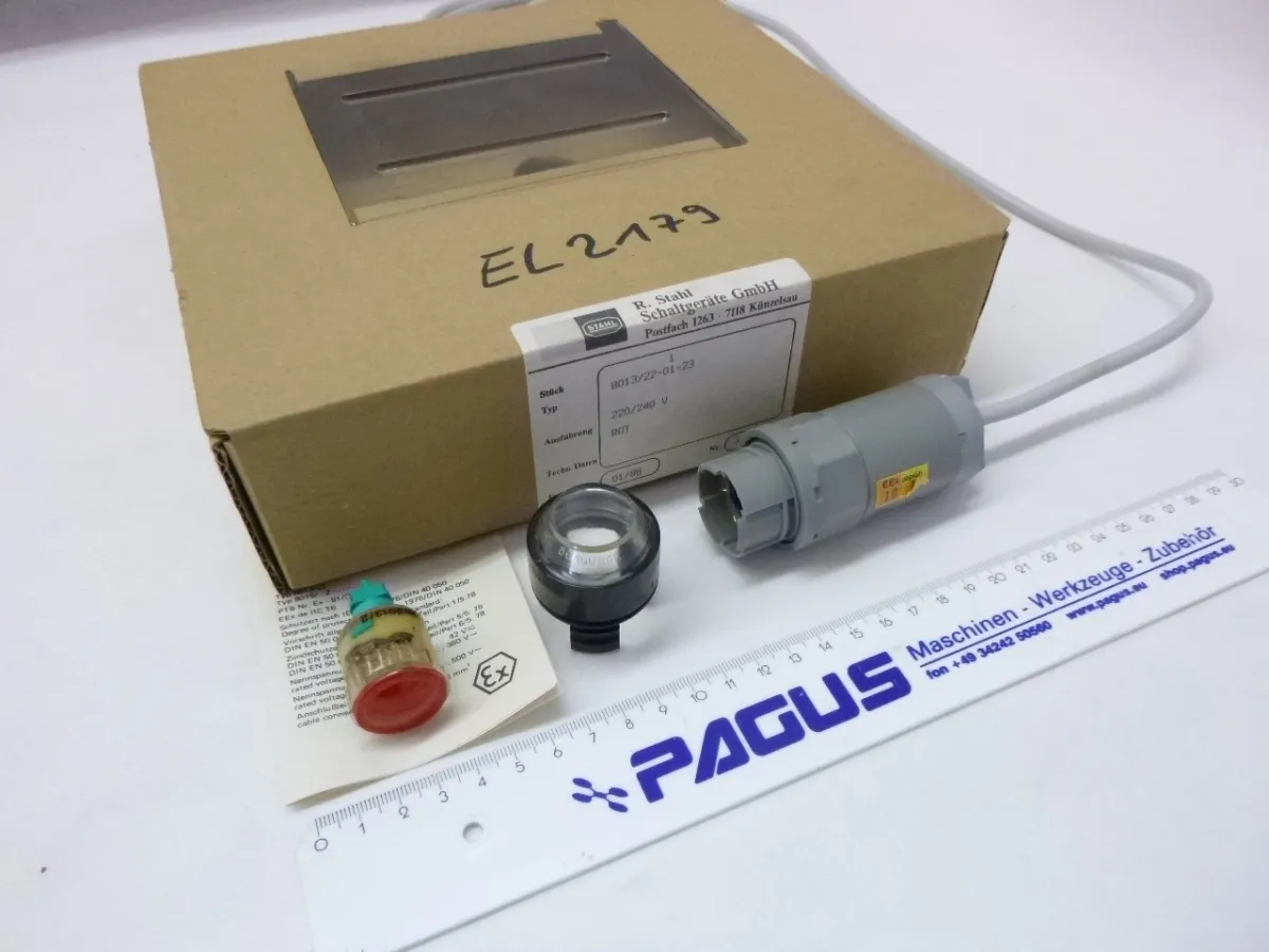 Stahl Einbau-Leuchtmelder 8013/22-01-23