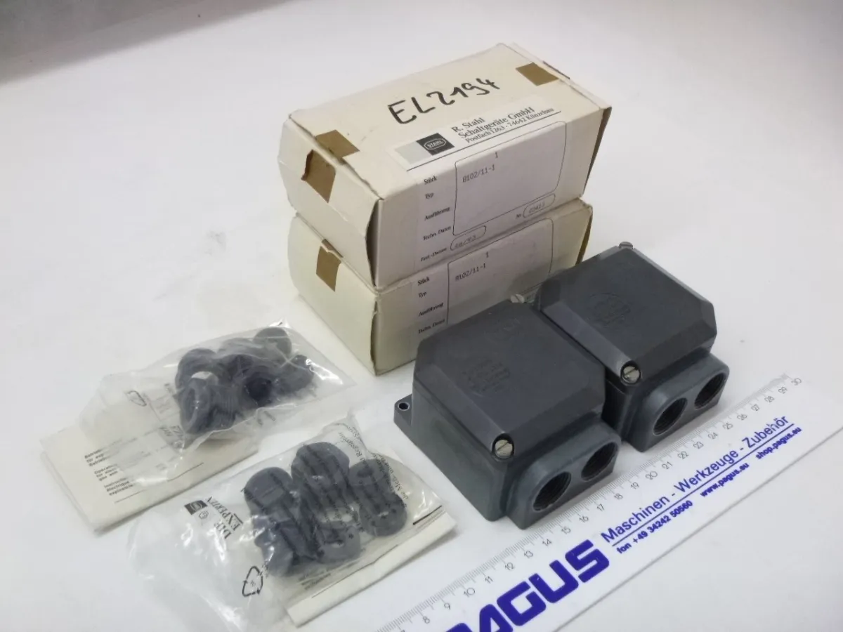 Stahl CEE Abzweigdose 8102/11, 2 StÃ¼ck