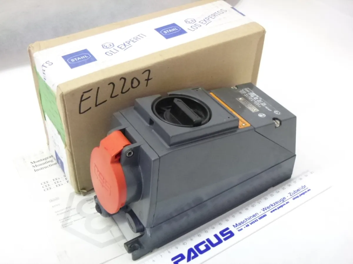 Stahl Schaltersteckdose 8575/11-506