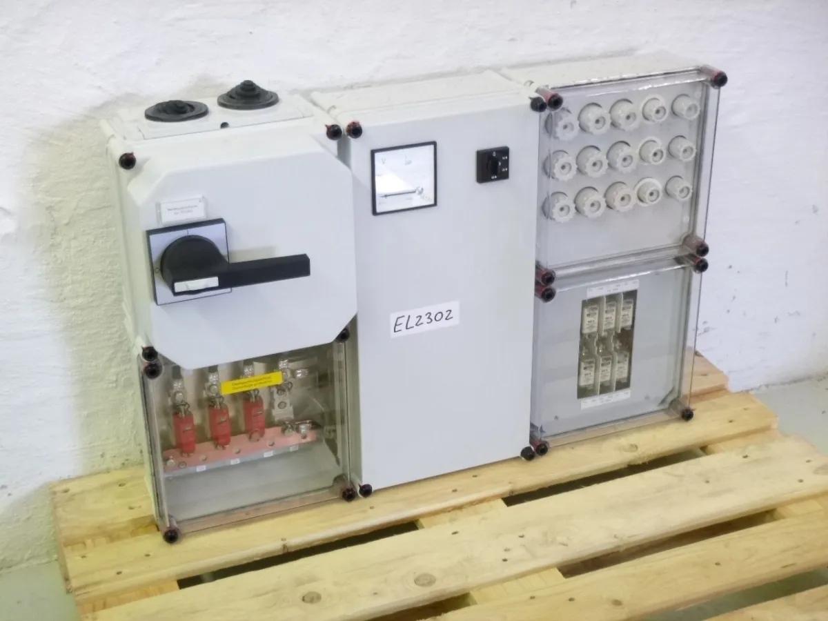 Siemens Netzverteilertafel NV30/250-FG NV10A, 380 V, 250 A
