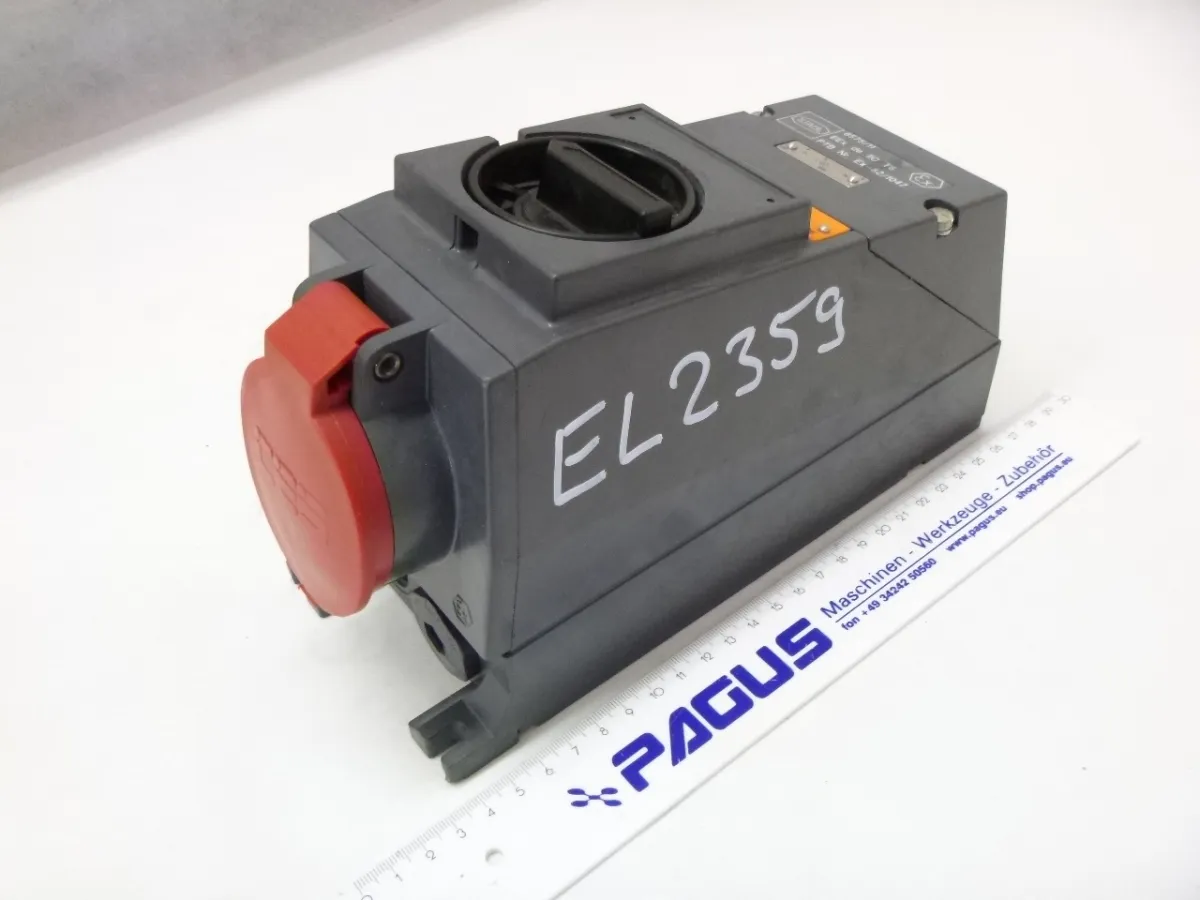 Stahl Schaltersteckdose 8575/11-406