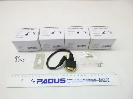 AV Blende VGA mit Kabel, 4 StÃ¼ck – RESALE