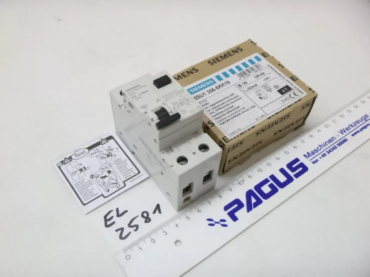Siemens FI/LS-Schalter 5SU1 356-6KK16
