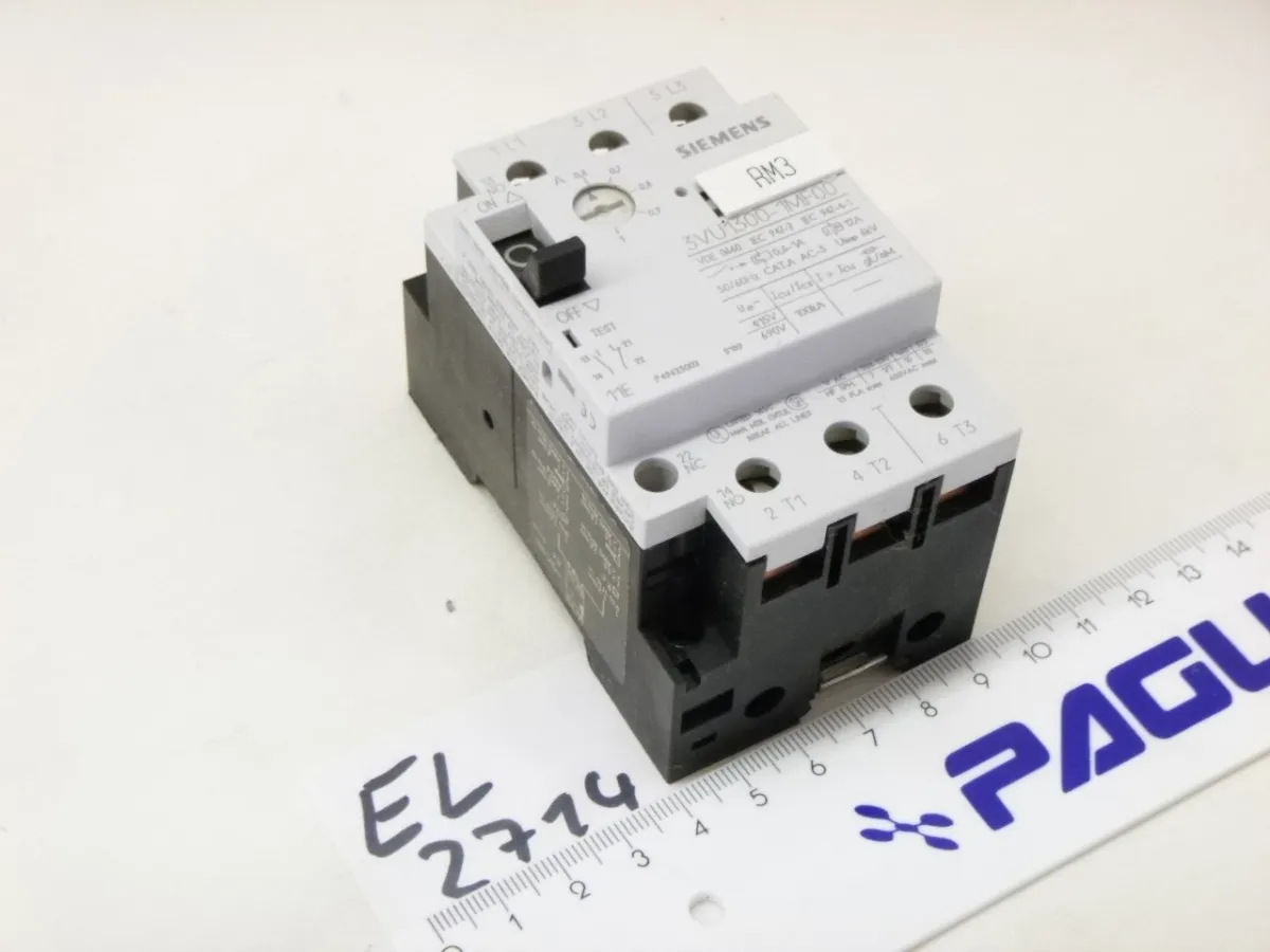 Siemens Motorschutzschalter 3VU1300, 0,6 - 1,0 A