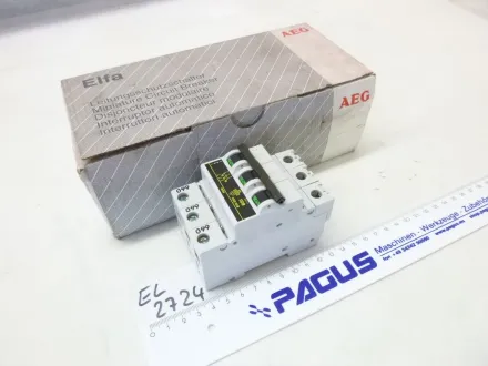 Aeg Leitungsschutzschalter Elfa E83 B25 , 4 StÃ¼ck – RESALE