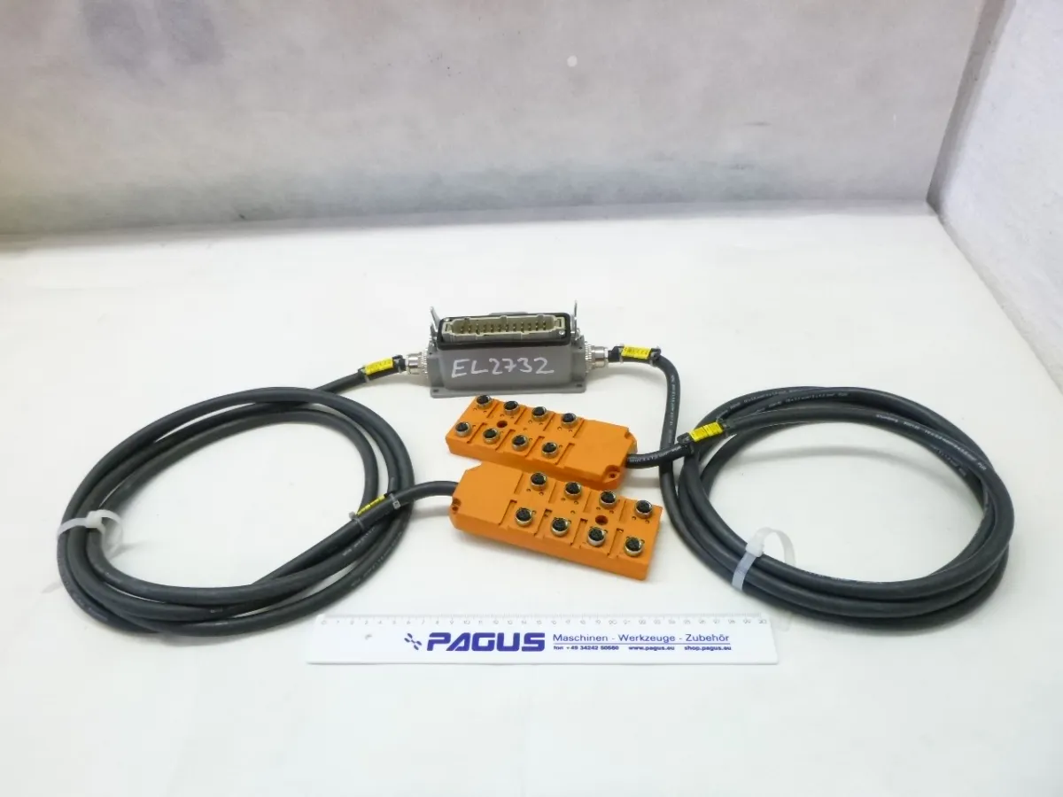 Aktor-Sensor-Box ASBV8-5/LED mit Anschlusskabel, 2