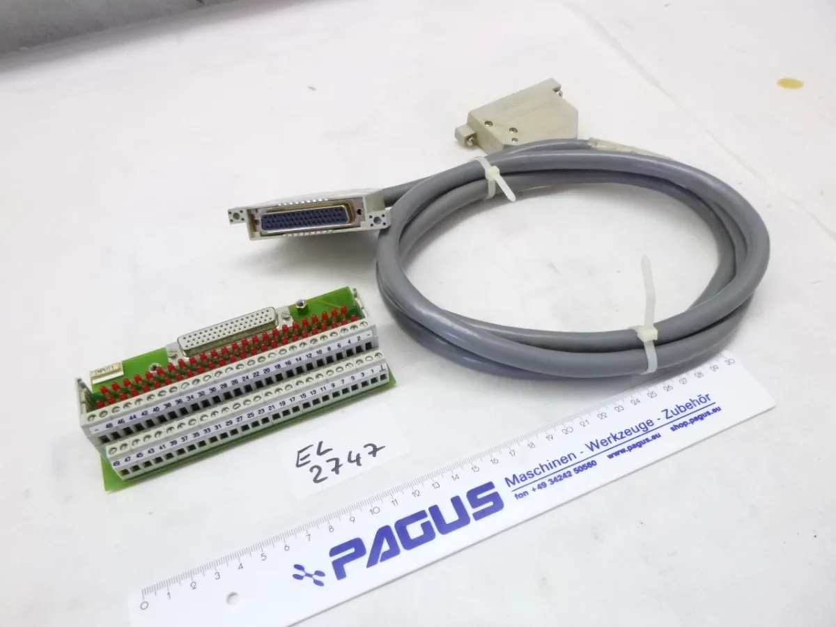 Siemens Datenkabel 6FC9340-2WM mit Steckerleiste 6FC9302-2