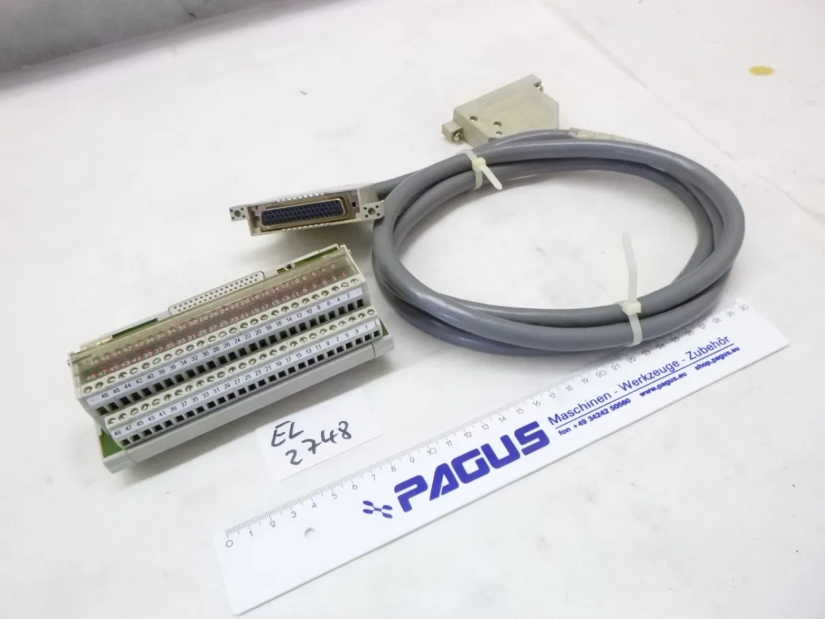 Siemens Datenkabel 6FC9340-2WM mit Steckerleiste 6FC9302-2