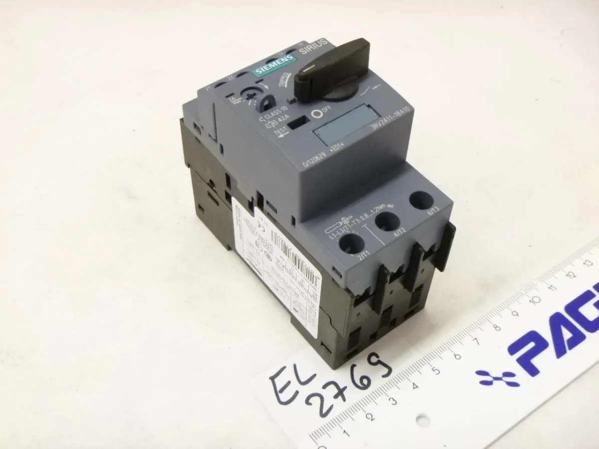 Siemens Motorschutzschalter 1,4 - 2 A 3RV2411-1BA10