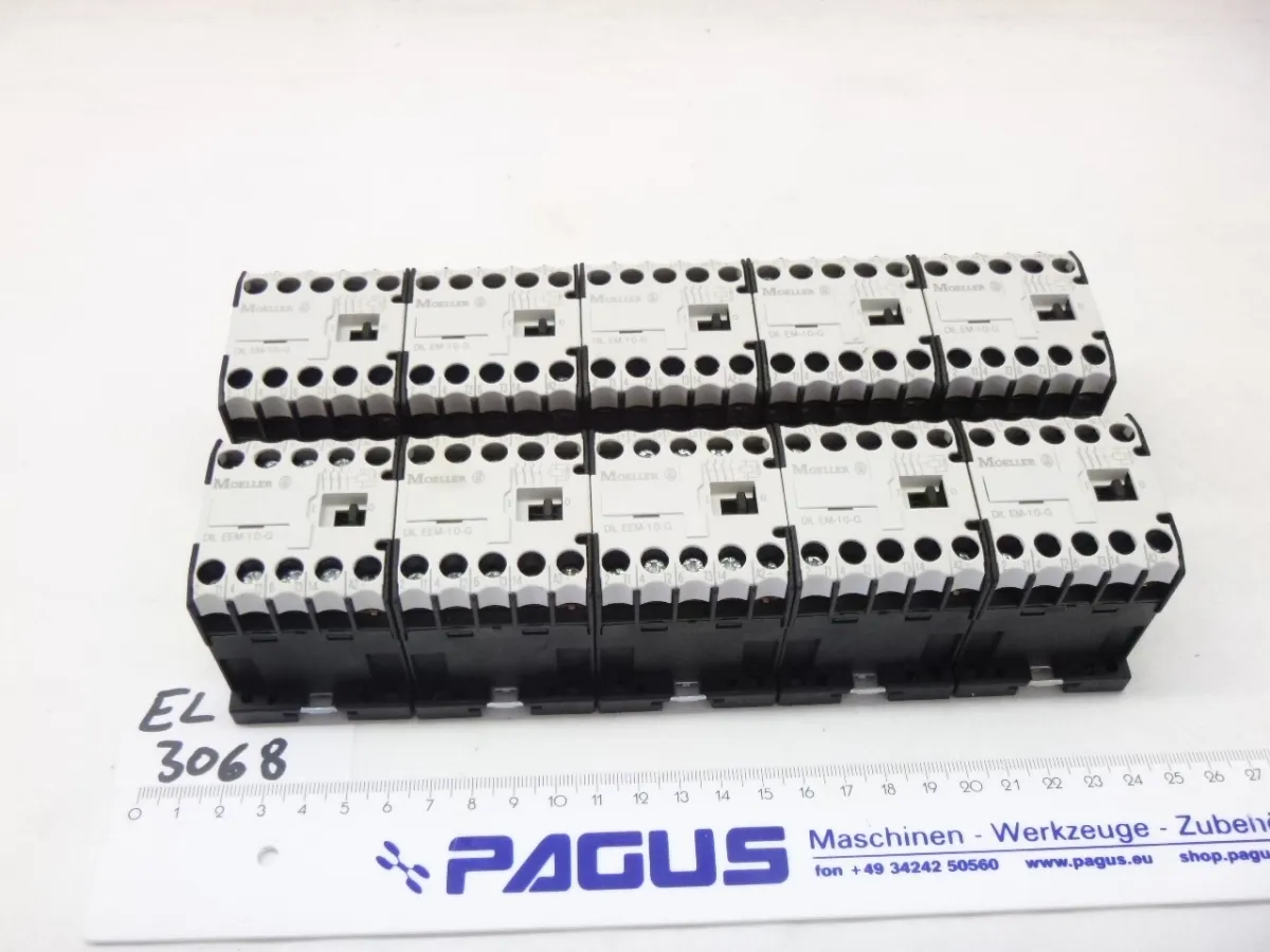 Moeller Leistungsrelais DIL EEM-10-G, 3 kW, 10 Stück