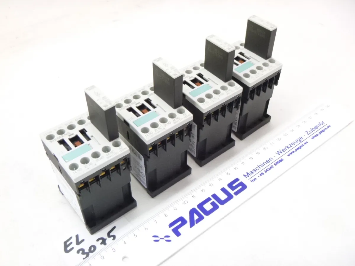 Siemens Hilfsschütz 3RH12131-1BB40, 1,1 kW, 4 Stück