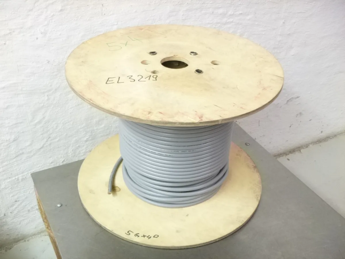 PVC Steuerleitung 5G4,0, LÃ¤nge: ca. 170 m