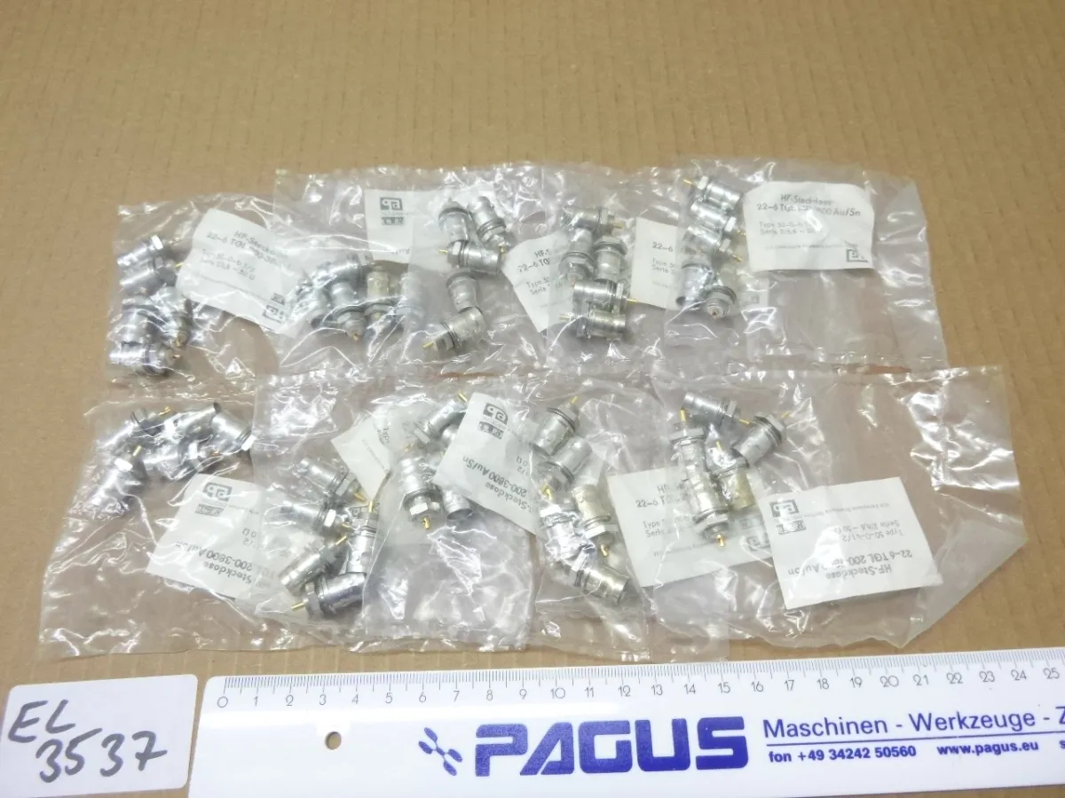 HF-Steckdose 22-6 TGL200-3800, 50 Stück