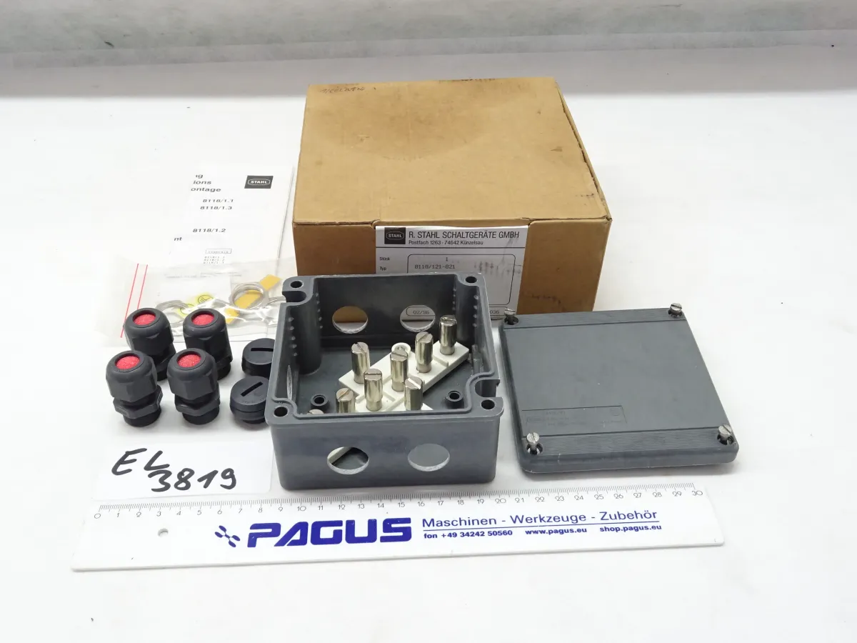 Stahl CEE Abzweigdose 8118/121-821