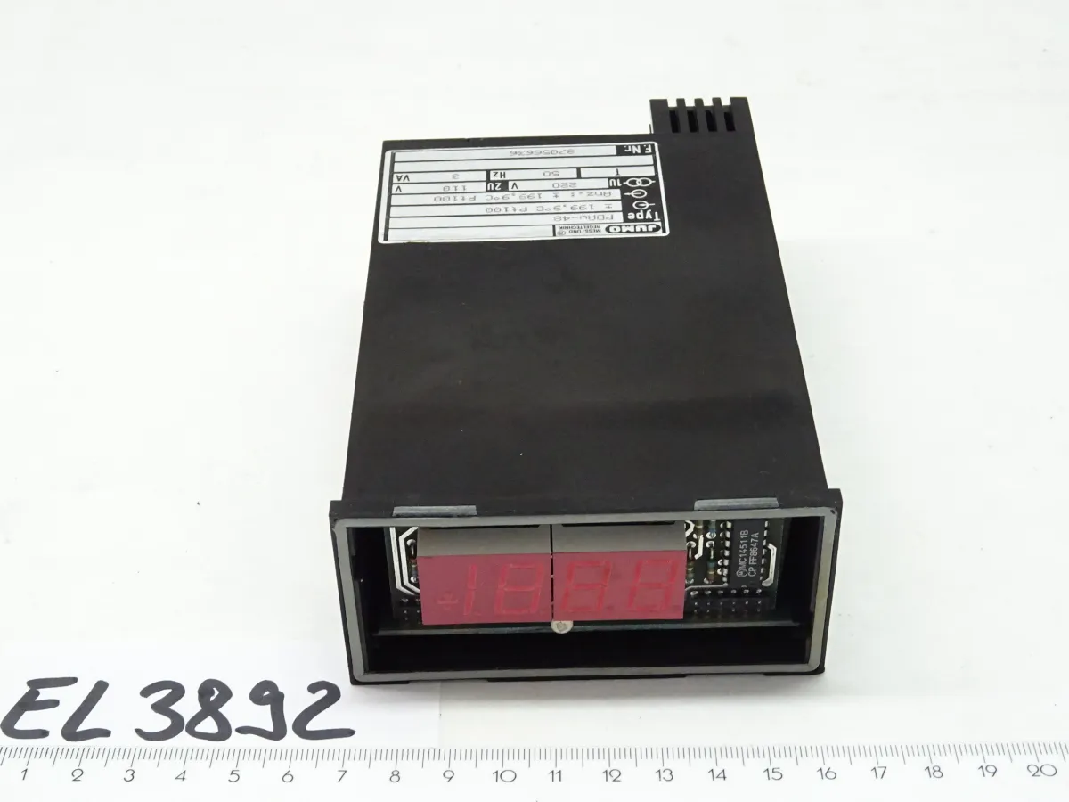 Digitale Temperaturanzeige Typ: PDAW-48, ± 199,9