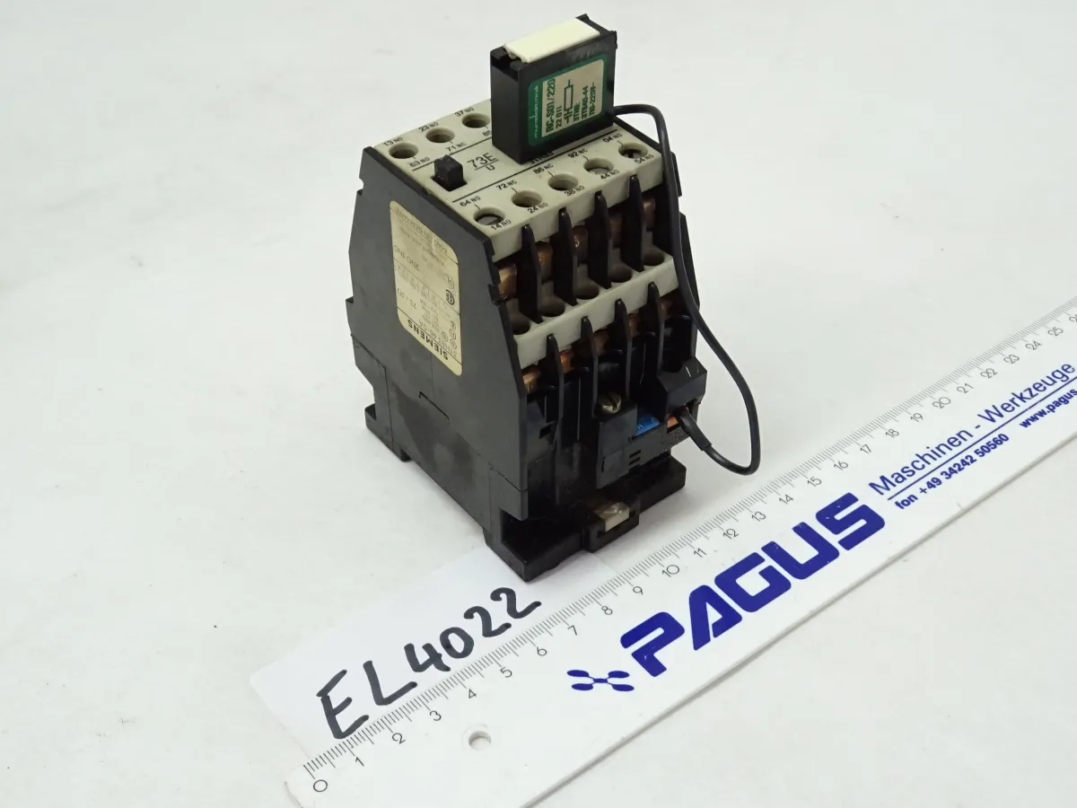 Siemens LeistungsschÃ¼tz 3TH83, 660 V AC 2,0 A