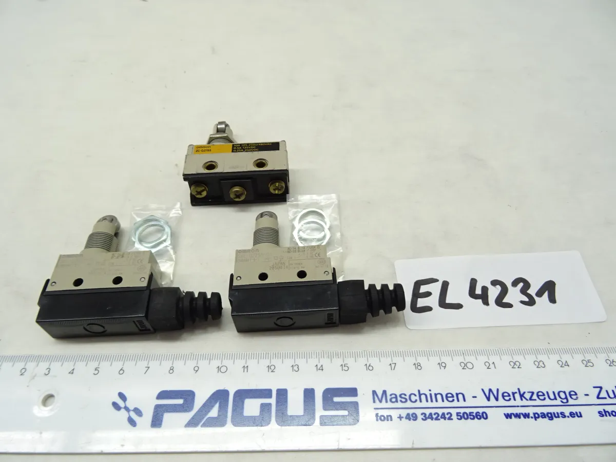 Endschalter 2x SHL-Q2255, 1x ZC-Q2155