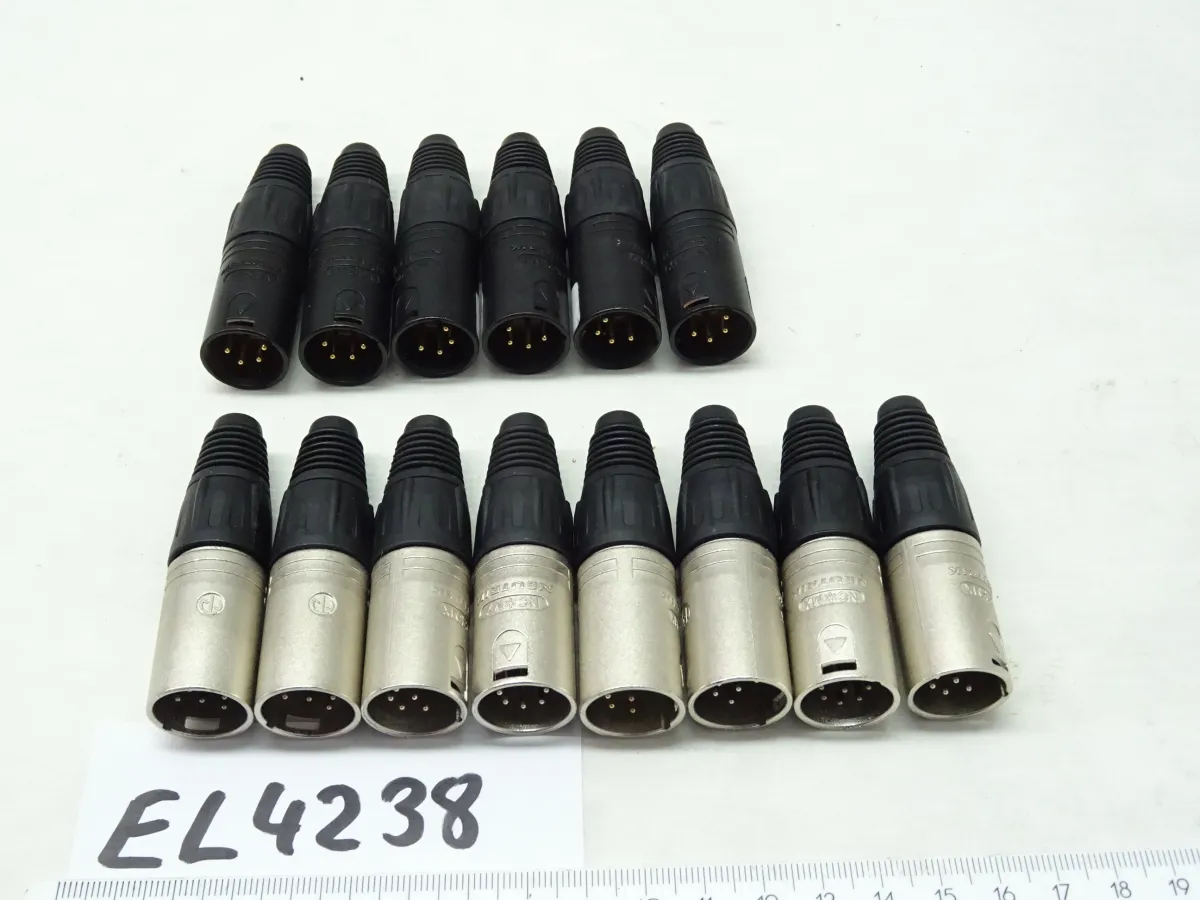 Sortiment Rundstecker 6x NC4MX, 8x NC6MX