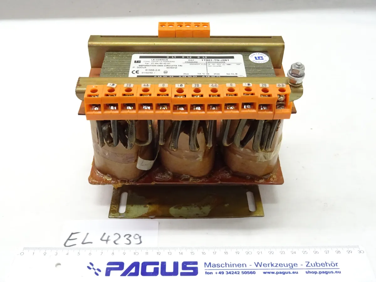 Dreiphasentransformator 1T501-TN-J261