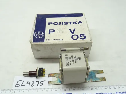 Sicherungseinsatz 200 A, mit Schraublaschen – RESALE