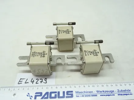 Sicherungseinsatz 125 A, mit Schraublaschen, 3 StÃ – RESALE
