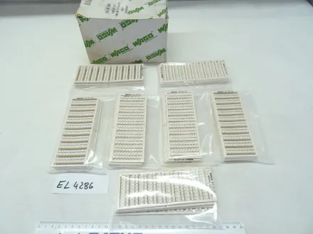Siemens WSB-Beschriftungskarte 209-509, 7x 5 Karten – RESALE