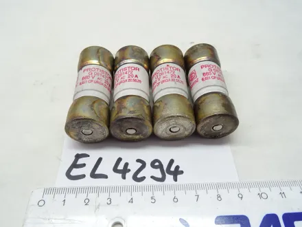 Sicherungseinsatz 20 A, zylindrisch, 4 StÃ¼ck – RESALE