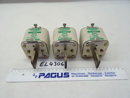 Sicherungseinsatz 630 A, 3 StÃ¼ck – RESALE