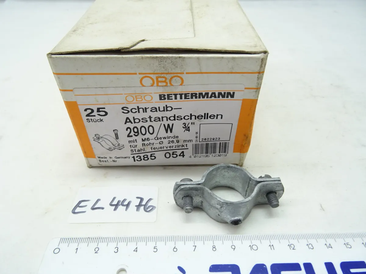 Schraub- Abstandschelle 2900/W ¾", 25 Stück