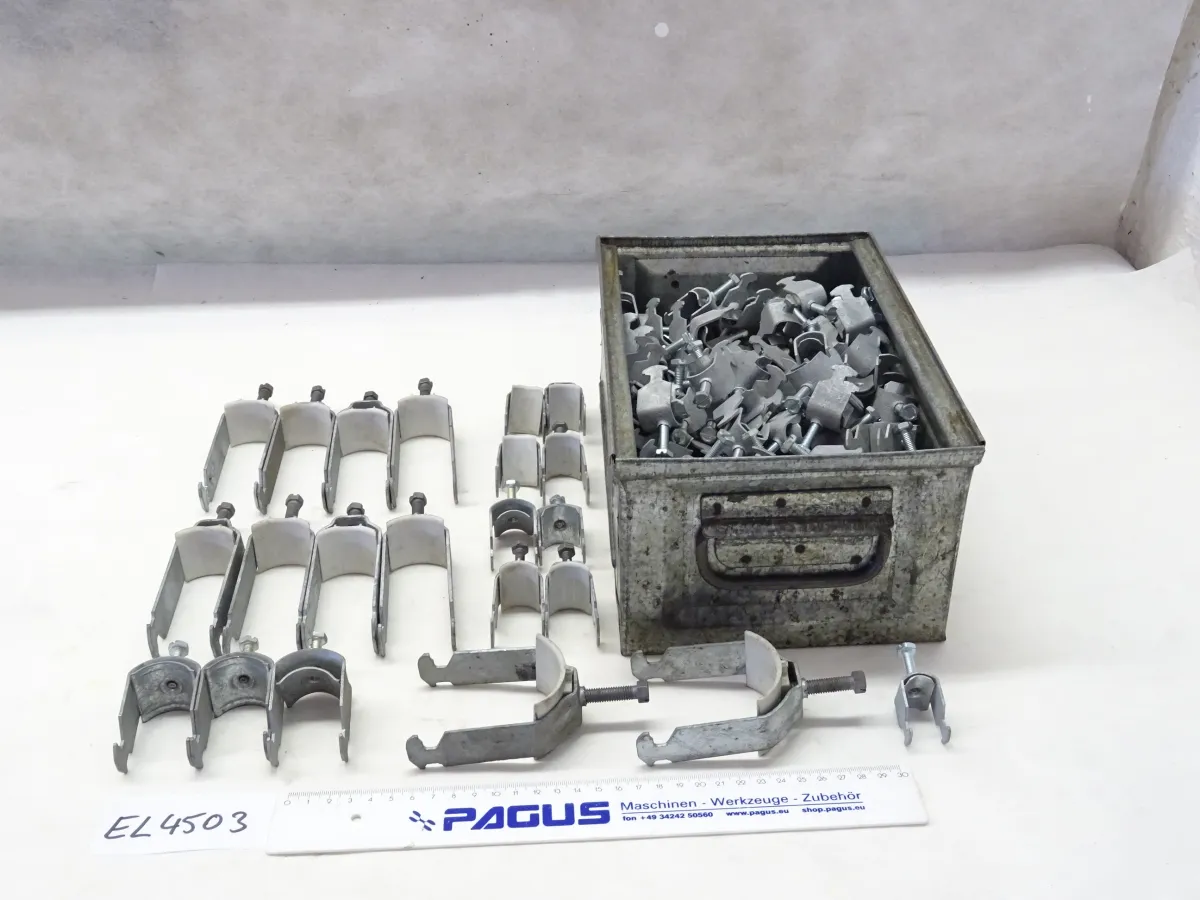 Sortiment Bügelschellen 12 - 52 mm, 211 Stück