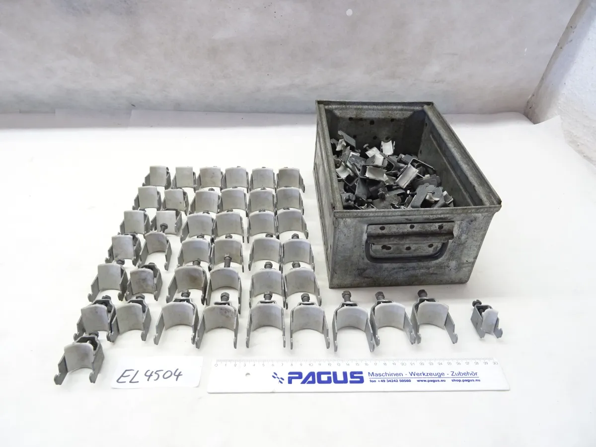 Sortiment Bügelschellen 12 - 34 mm, 130 Stück