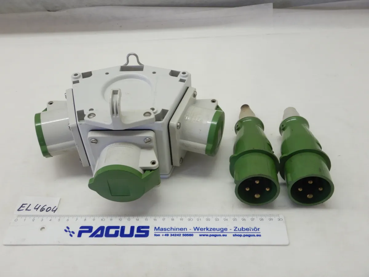 3-fach Verteiler 91525, 16 A, 100 - 300 Hz
