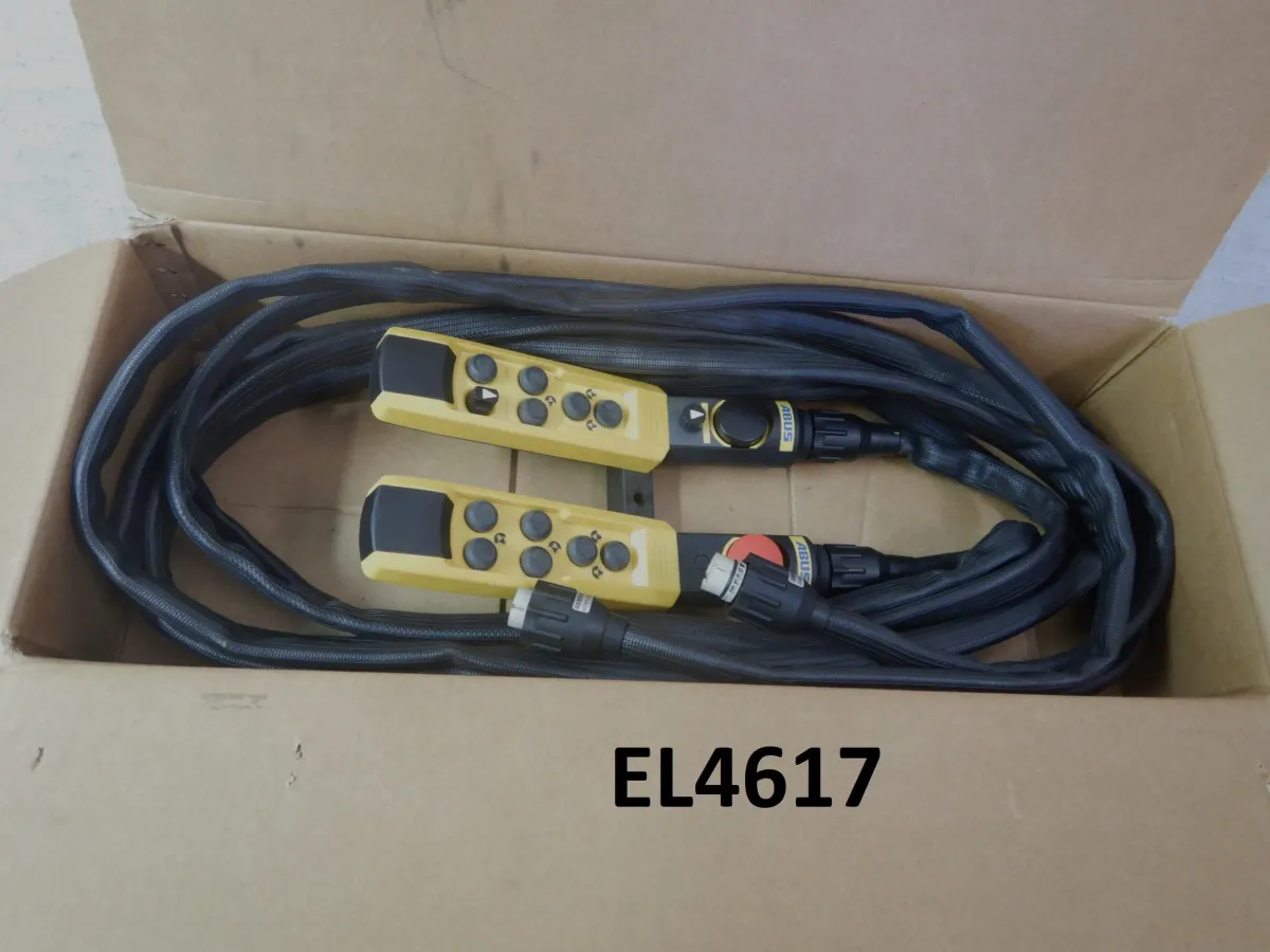 Abus Kranfernbedienung 2x HT 611-S mit 2x 6,5 m Anschlu
