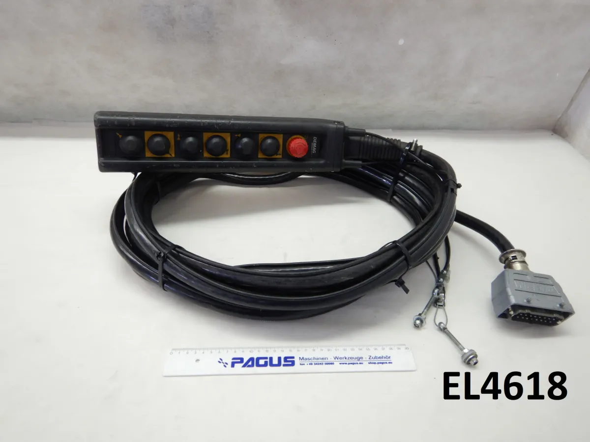 DEMAG Kranfernbedienung DST6/7 mit 8 m AnschluÃ?kabel