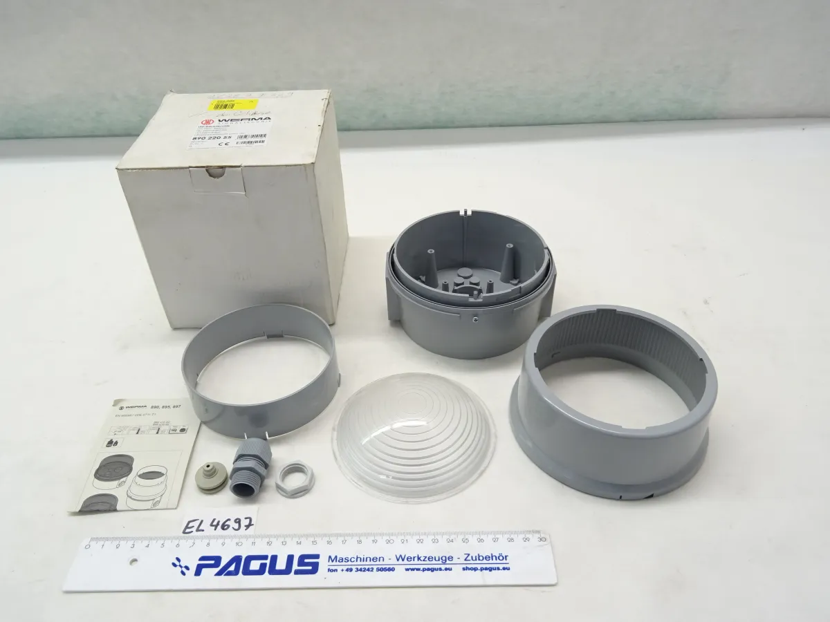 Gehäuse für LED-Dauerleuchte BWM 12-24VDC GN